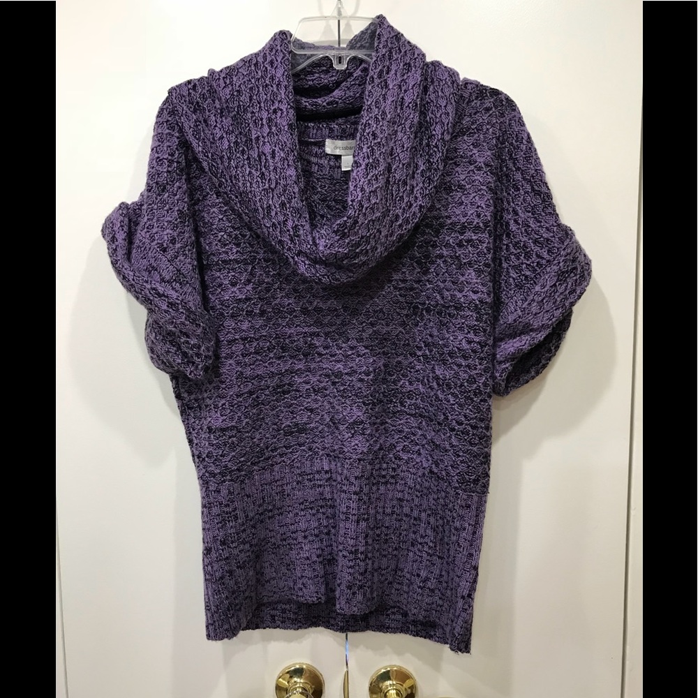 DRESSBARN womens Sweater WITH DETACHABLE COLLAR